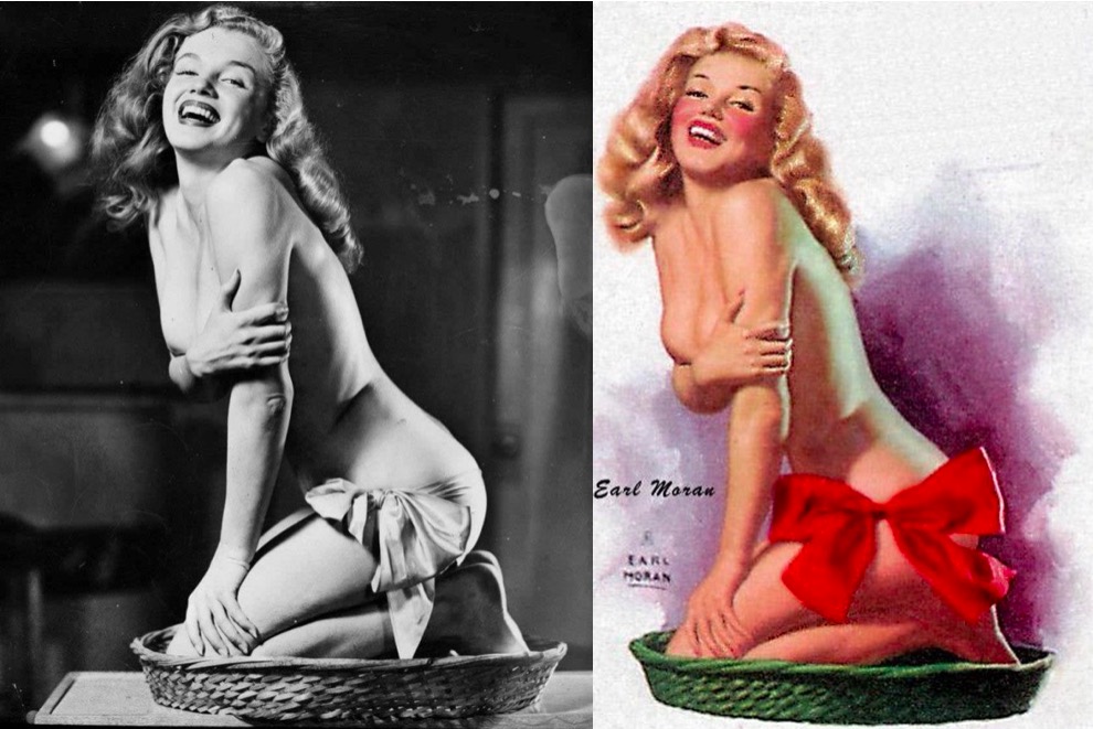 marilynmonroe #marilyn #moneyrose #bandana #chick #pinup