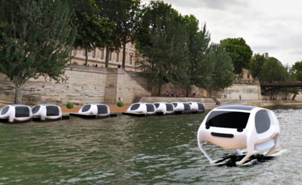Flying Water Taxis are coming to Paris this Summer