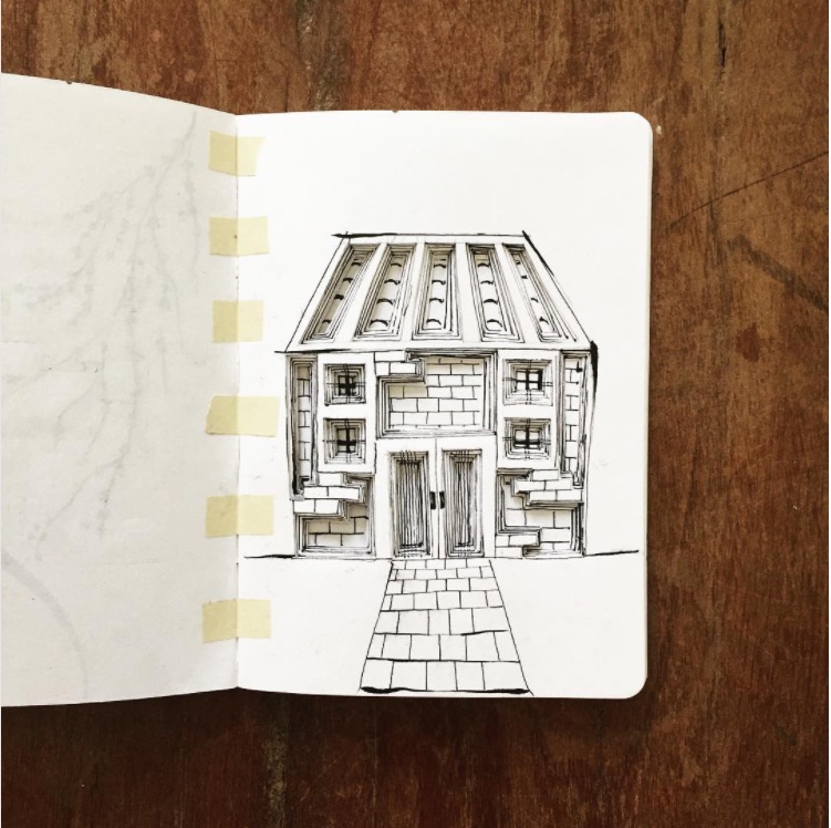 Mini Sketchbook Project – Dover Library