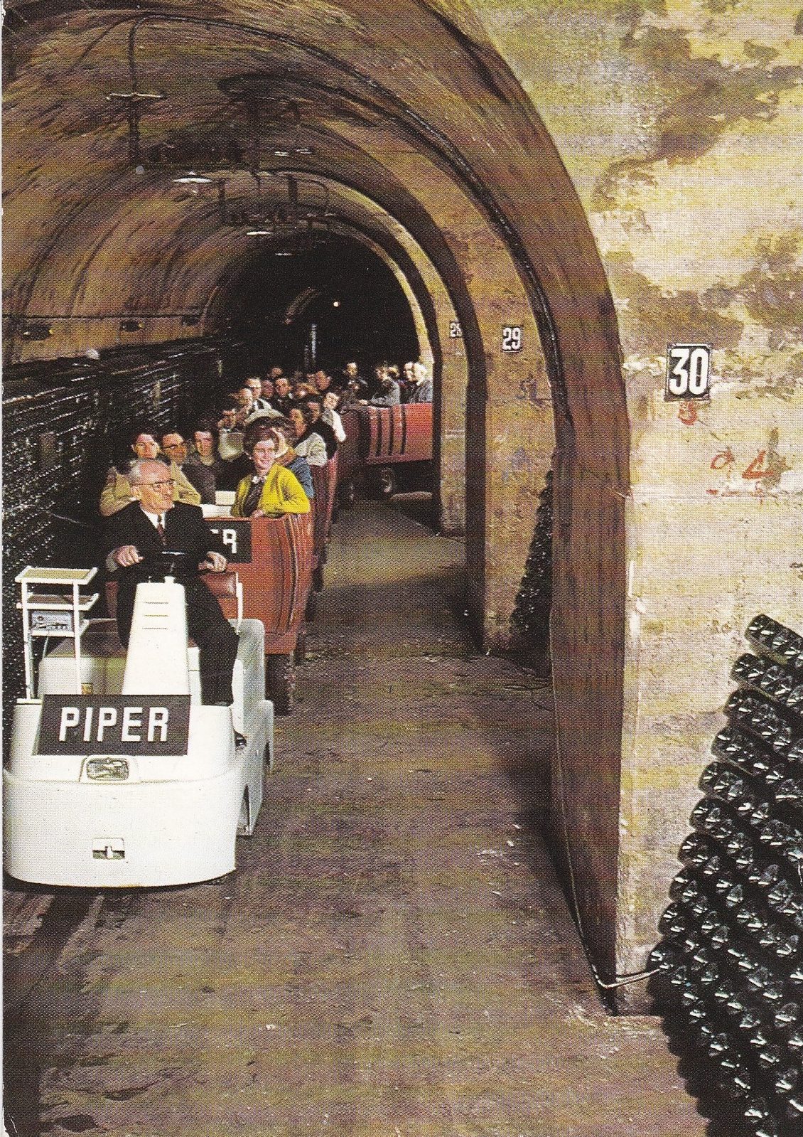 Visit the Moët & Chandon underground wine cellars in Champagne