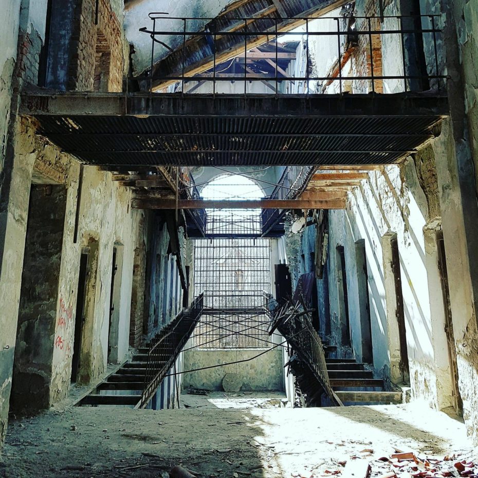 cell blocks in romanias doftana prison