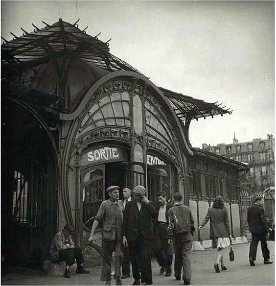 Why Paris' Greatest Art Nouveau Metro STop Is No More Why Paris' Greatest Art Nouveau Metro STop Is No More