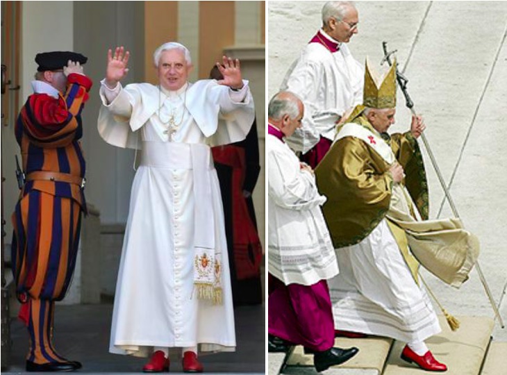 Lavet af Nat Creed The Truth Behind the Pope's Ruby Red Slippers