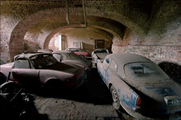 Found in a Derelict Castle: The Lost Fleet of Alfa Romeos
