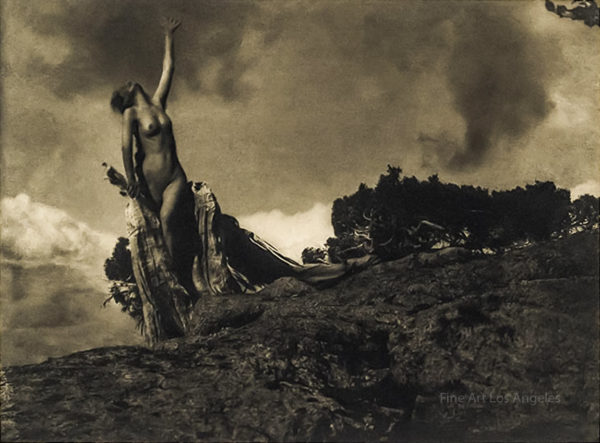 Naked in the Mountains 100 Years Ago, She Invented the Advanced Selfie