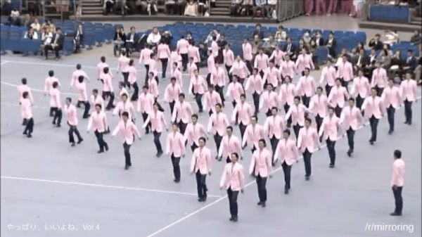 Where has the Japanese Art of Synchronised Walking been all our Lives?