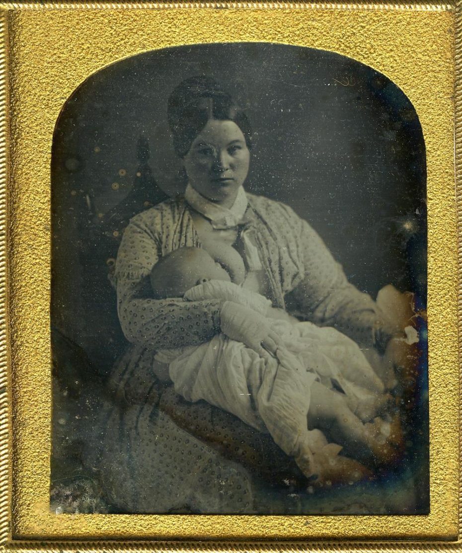 The Fascinating Daguerrotypes Of Victorians Breastfeeding 