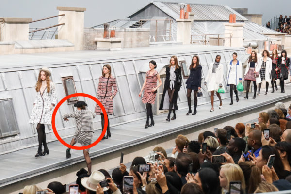Meet the Woman Who Just Crashed the Chanel Runway