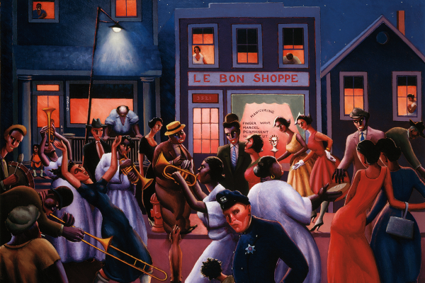 He Painted the Feverish Nights of the Harlem Renaissance