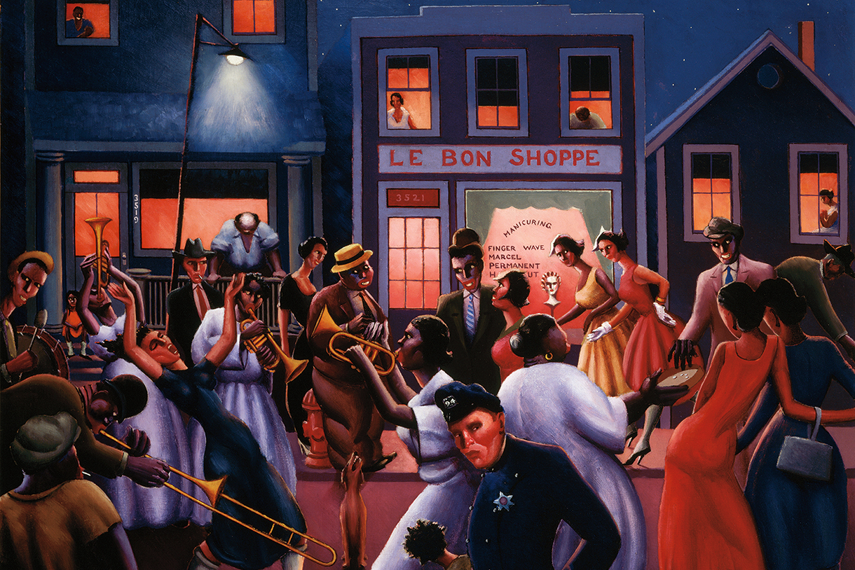 Harlem Renaissance Jazz Art