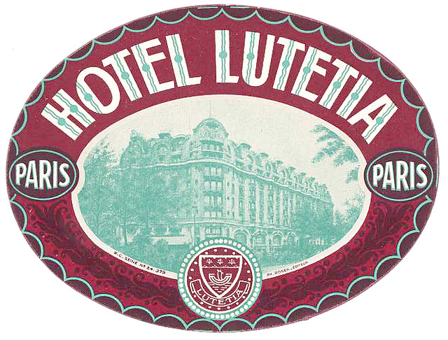 The Lost Art of Hotel Luggage Labels