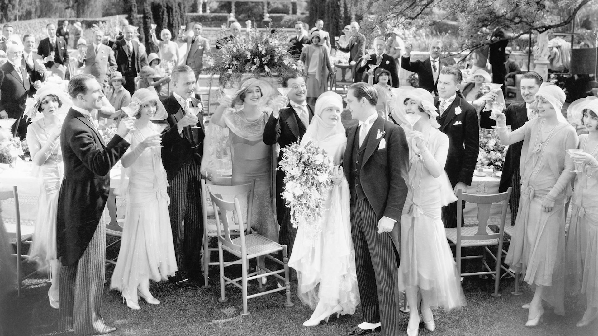 roaring 20's wedding dress