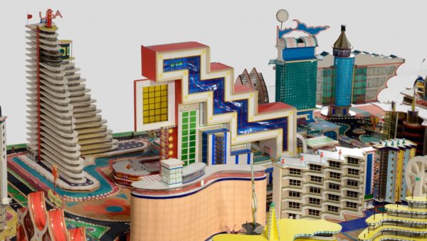 He Dreamt of an African Utopia with Fantastic Futuristic Cities