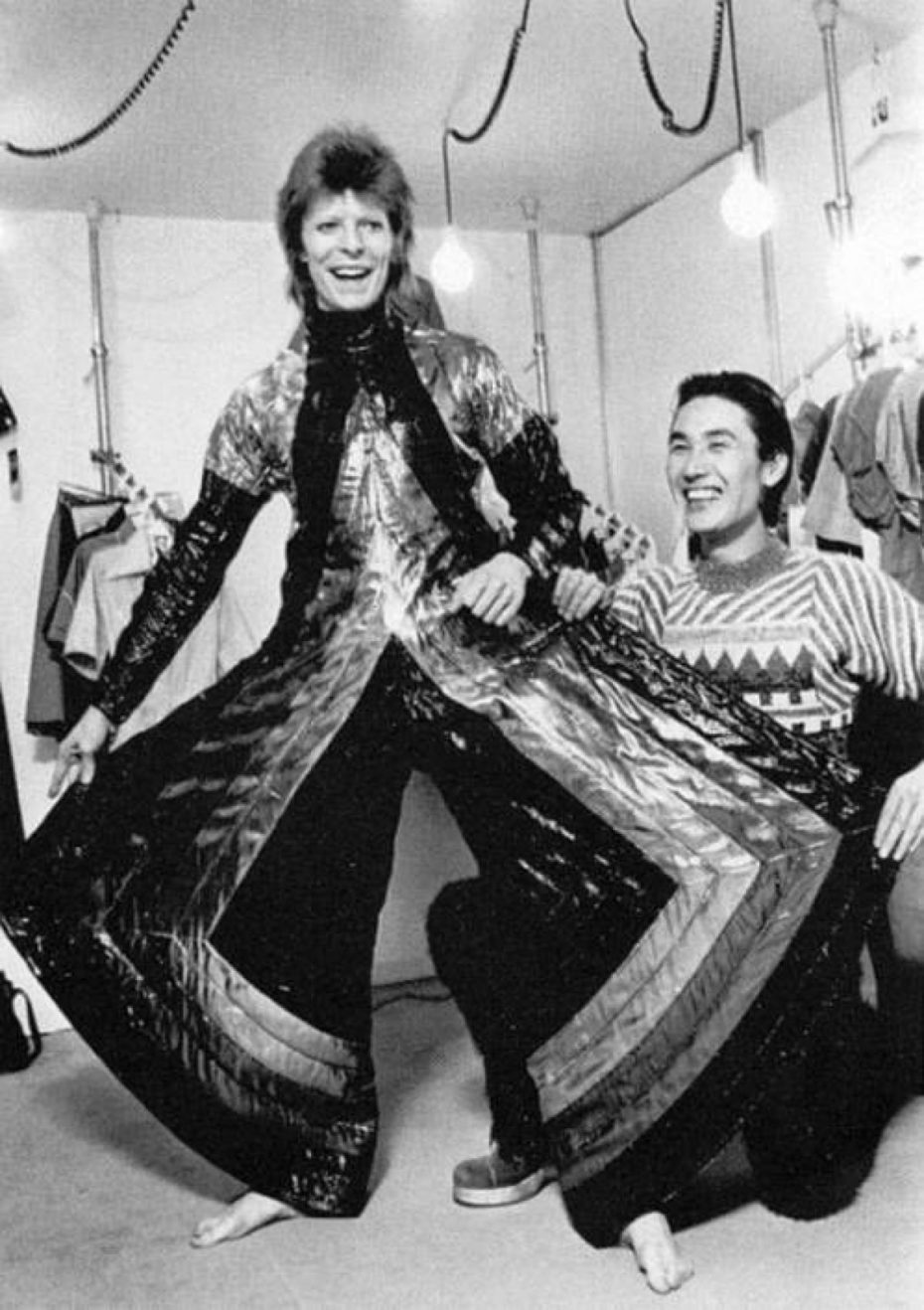 Kansai Yamamoto Designed David Bowie's Costumes—and Was a Legendary  Designer in His Own Right