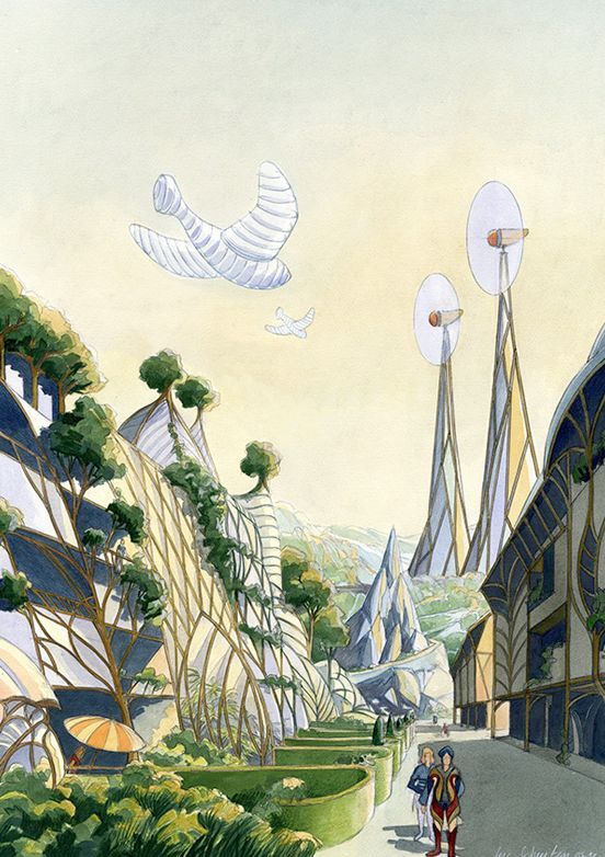 Inside the Imaginarium of a Solarpunk Architect