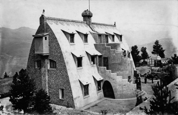 A Strange Abandoned Hiking Lodge No One Knew was Designed by Gaudi Himself