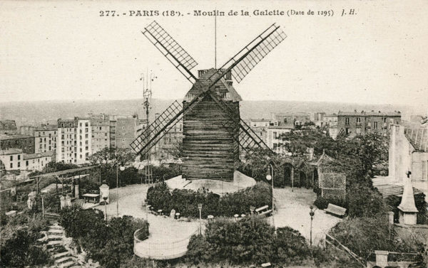 Postcards from the Last Windmill in Paris