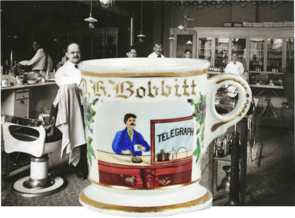 The Forgotten Charm of the Barbershop Occupation Mugs