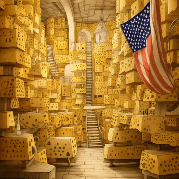 The Saga Behind America’s Giant Government Cheese Vaults