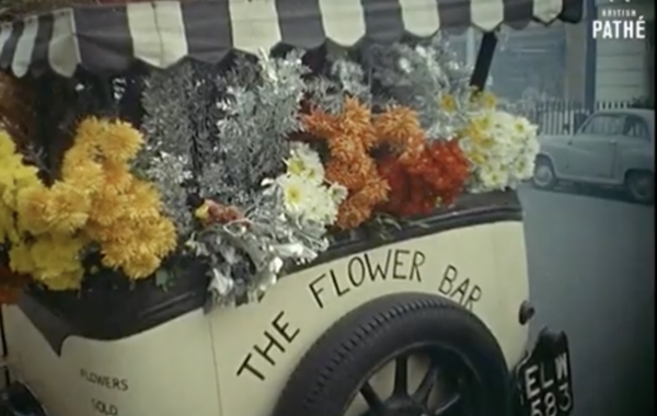 Time Machine du Jour: A 1960s London Flower Taxi